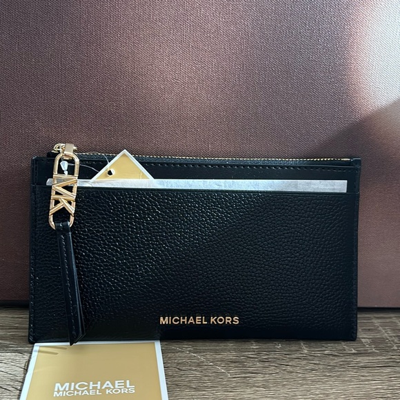 MK Empire Large Leather Card Case NWT - Picture 3 of 6